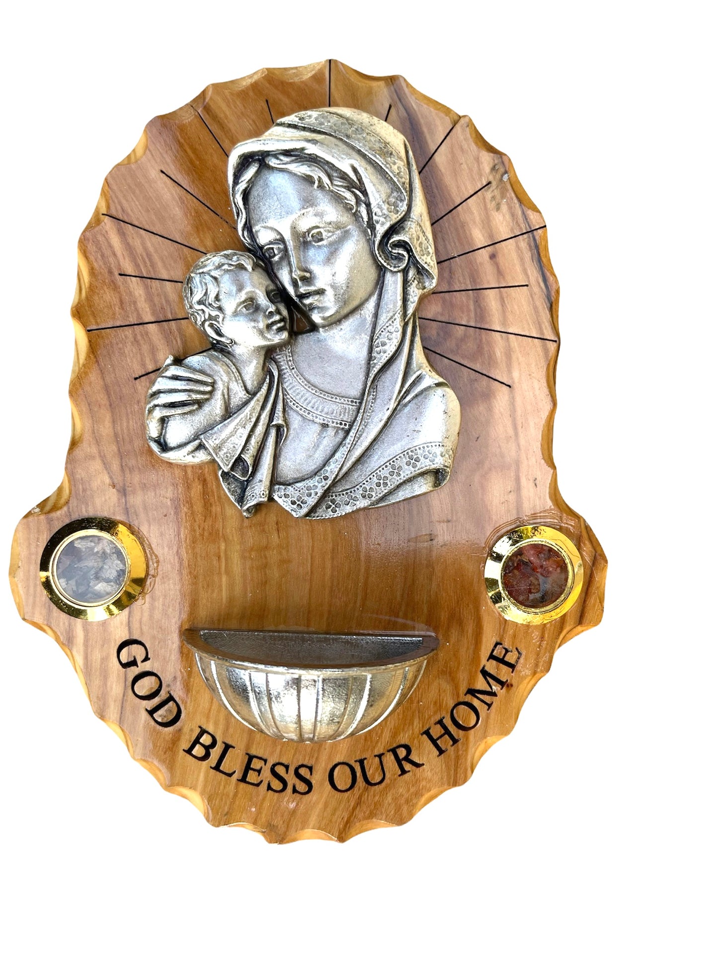 Fuente para agua bendita/Holy water fountain