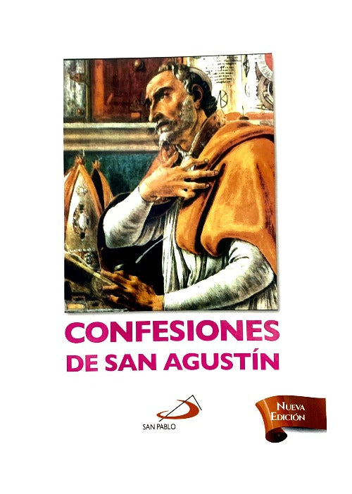 En Santa Maria del Monte, tienda católica nuestra meta es evangelizar y nuestros productos nos ayudan a hacerlo, por eso te presentamos "Las Confesiones de San Agustín" la obra más célebre de San Agustín obispo de Hipona (354-430 d. C.)Ahí conocemos la vida del hombre, padre, doctor y santo de la Iglesia católica; llamado también “Doctor de la Gracia”. .Disfrútalo y ayúdanos a llevar el mensaje de Cristo. Sea parte de Nuestra Misión! ¡Nuestros productos hablan por sí solos!