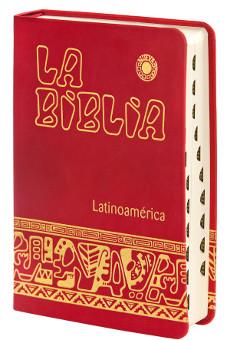 Biblia: La Biblia Latinoamericana grande Imitación de piel con separadores