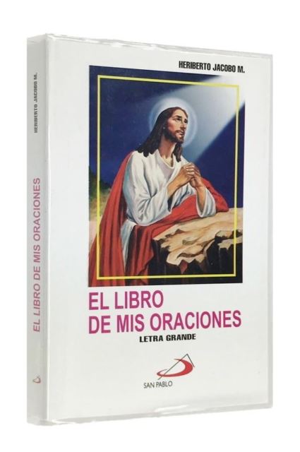 En Santa Maria del Monte nuestra meta es evangelizar y nuestros productos nos ayudan a hacerlo, por eso te presentamos este libro de oraciones diarias y para muchas necesidades e imprimido en letras grandes.Lo puede encontrar en nuestra sección de Oraciones . Disfrútalo y ayúdanos a llevar el mensaje de Cristo.Se parte de Nuestra Mision! Nuestros productos hablan por sí solos.