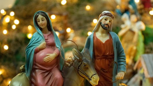 María y Jesús en Navidad
