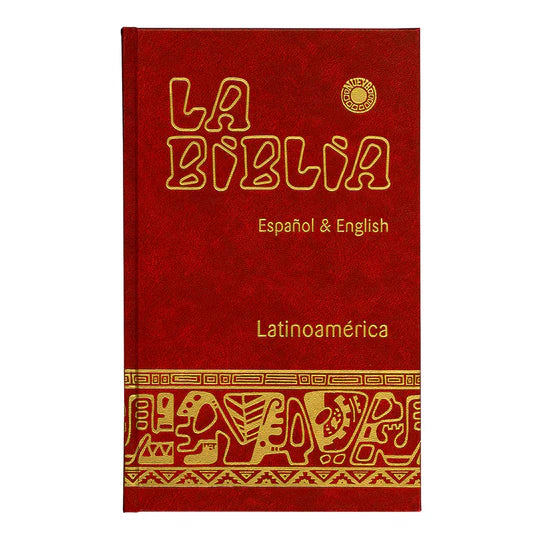 Biblia latinoamericana - Bilingüe- pasta dura