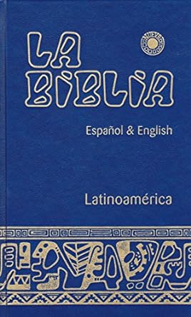 Biblia latinoamericana - Bilingüe- pasta dura