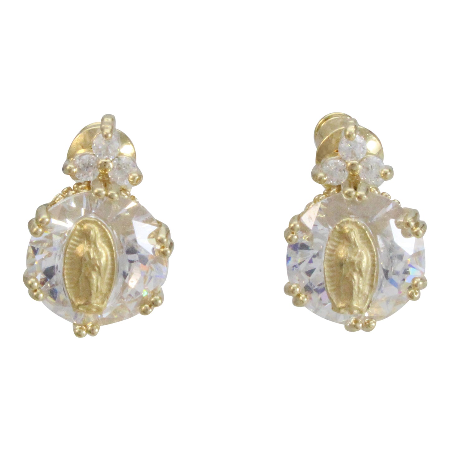 Aretes de la Virgen de Guadalupe