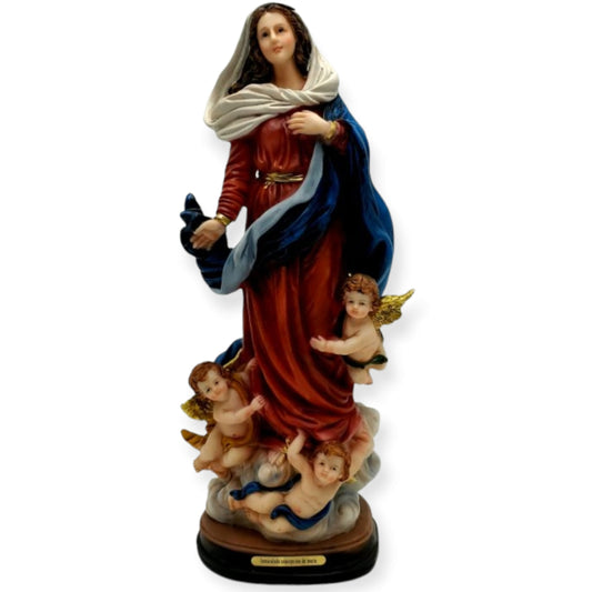 Cerámica: inmaculada Concepción- 12"/Immaculate Conception