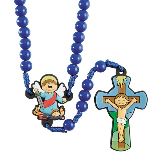 Rosario de San Miguel arcángel para niños