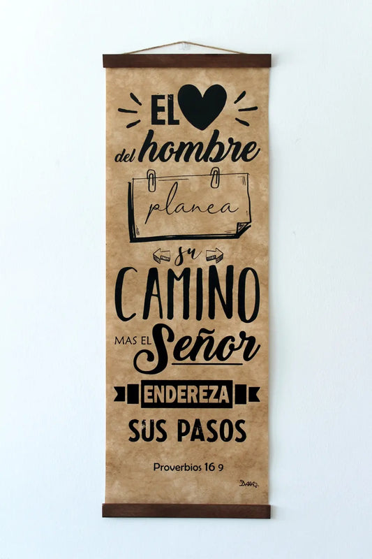 Pergamino Proverbios 16:9