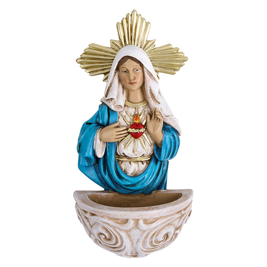 Fuente para agua bendita del Inmaculado corazón de María