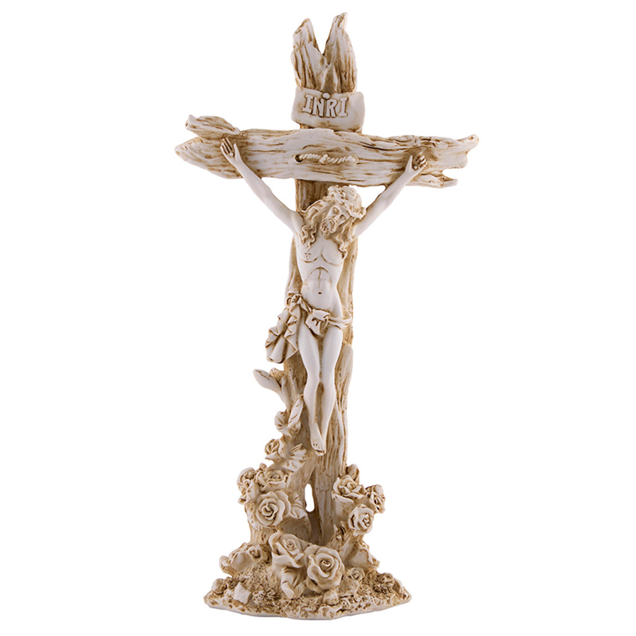 Crucifijo con rosas