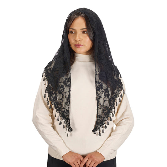 Mantilla o velo negra