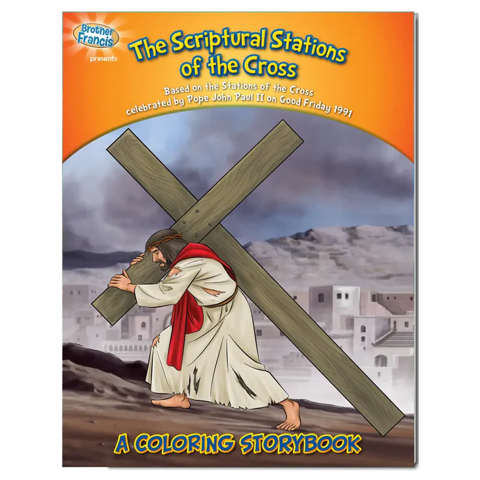 Coloring Storybook: The Scriptural Stations of the Cross