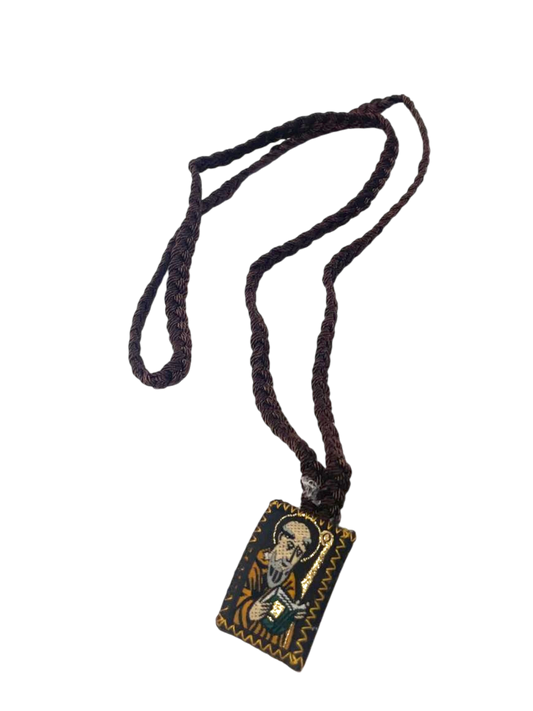 Escapulario de trenza de San Benito
