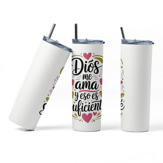 Termo Dios me ama y eso es suficiente