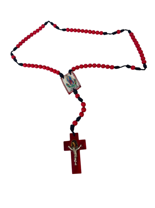 Rosario de escapulario de la Virgen de Guadalupe