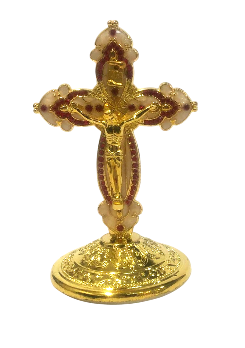 Crucifijo de Jesus en artesanía