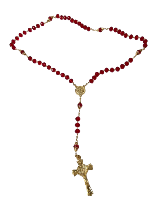 Rosario San Benito rojo