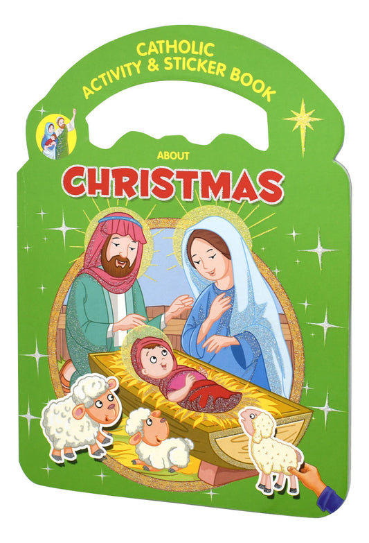 Catholic activity & sticker book about Christmas