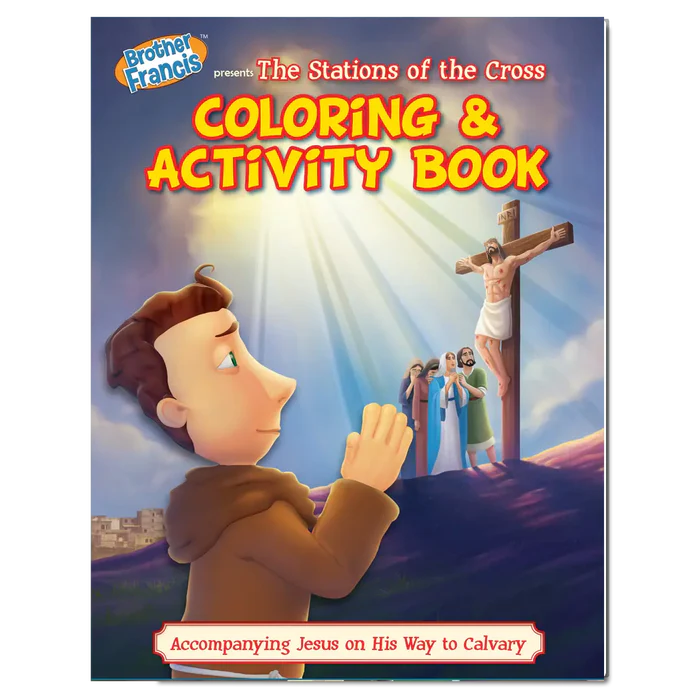Brother Francis Coloring Book -The Stations of the Cross