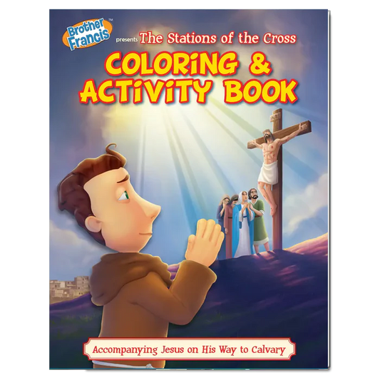 Brother Francis Coloring Book -The Stations of the Cross