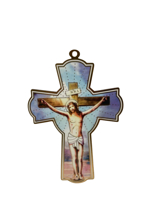 Cruz de madera con Jesús