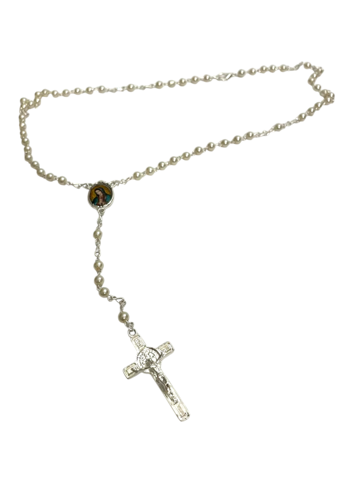 Rosario de cadena de la Virgen de Guadalupe