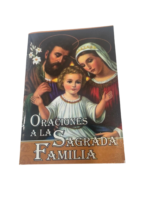 Mini libro oraciones a la Sagrada familia