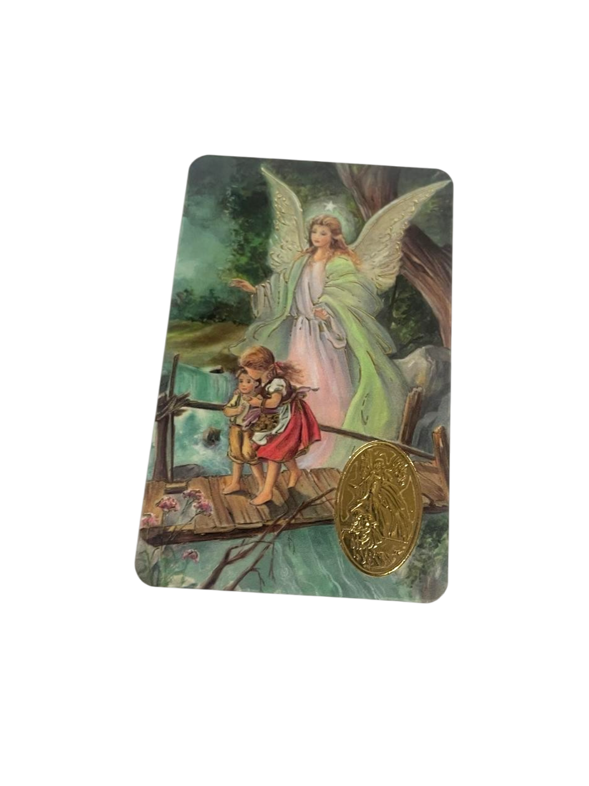 Guardian angel  prayer card