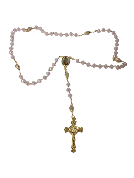 Rosario Rosa Virgen de Guadalupe