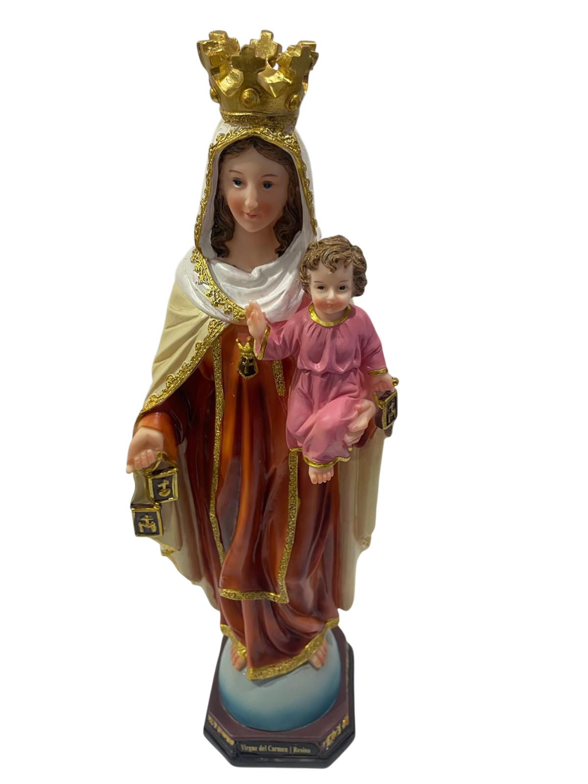 Ceramica: Virgen del Carmen