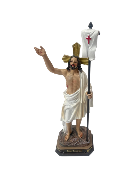Cerámica: Jesús resucitado 8"