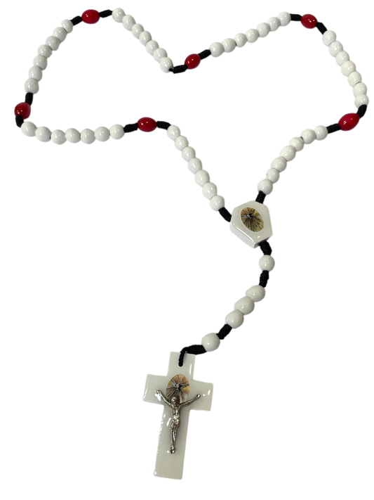 Rosario de madera del Espiritu Santo
