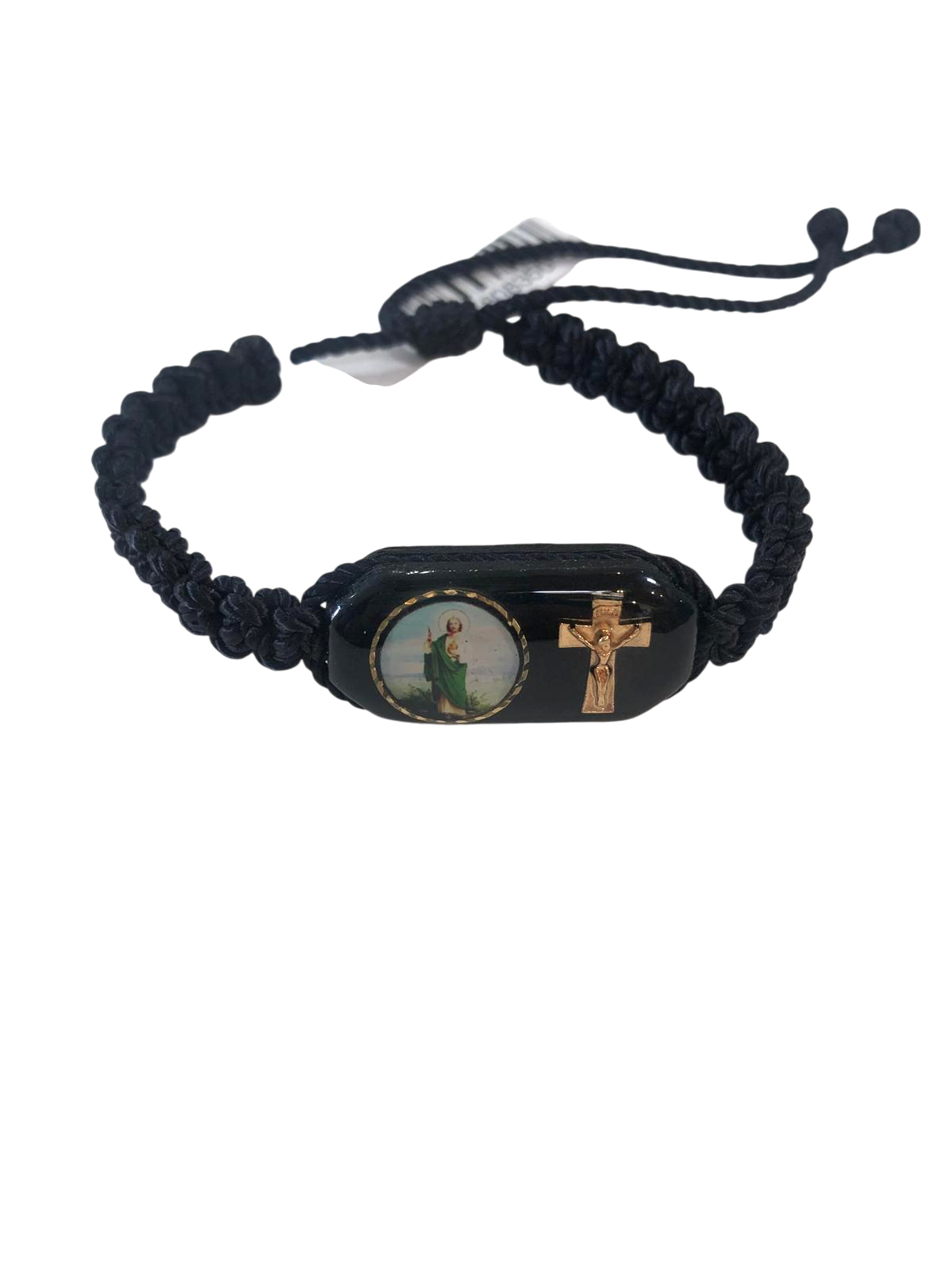 Pulsera medalla de madera