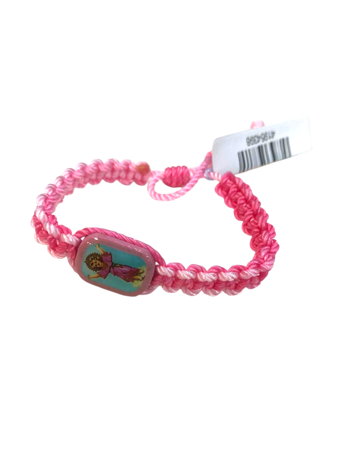 Pulsera medalla de madera