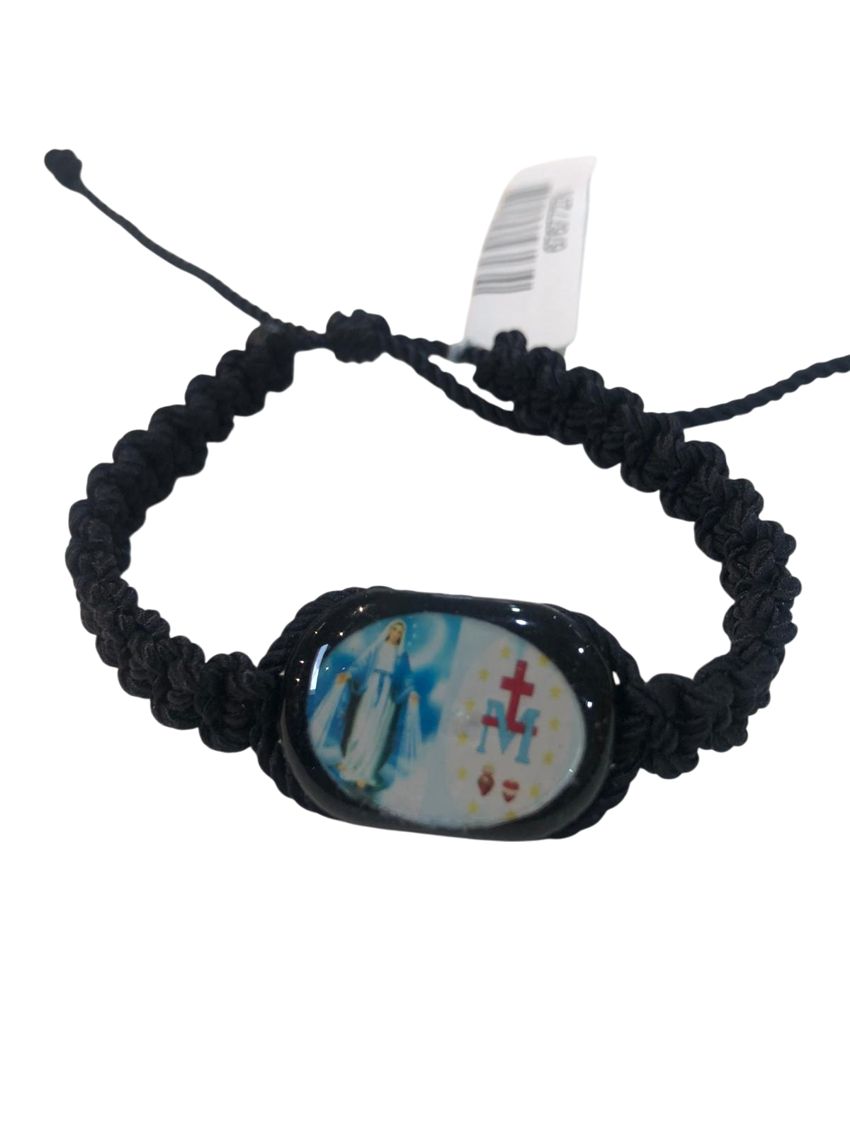 Pulsera medalla de madera