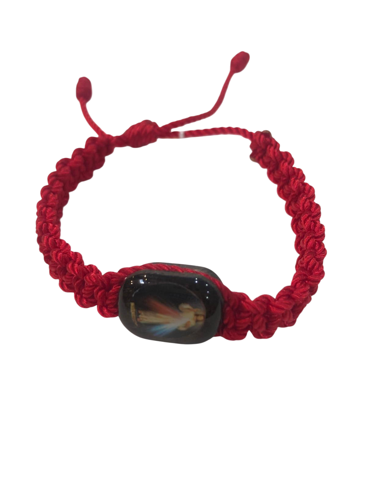 Pulsera medalla de madera