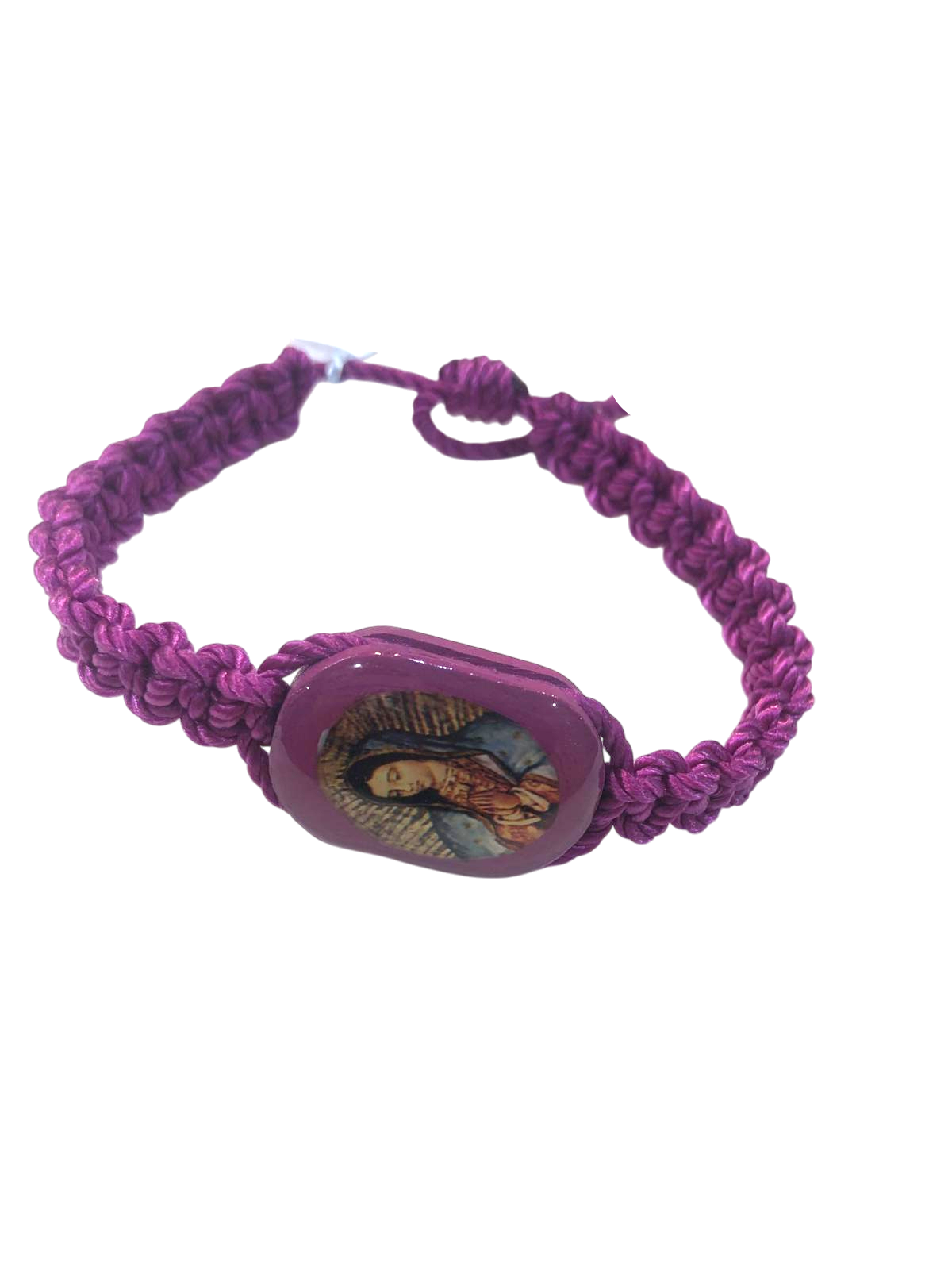 Pulsera medalla de madera