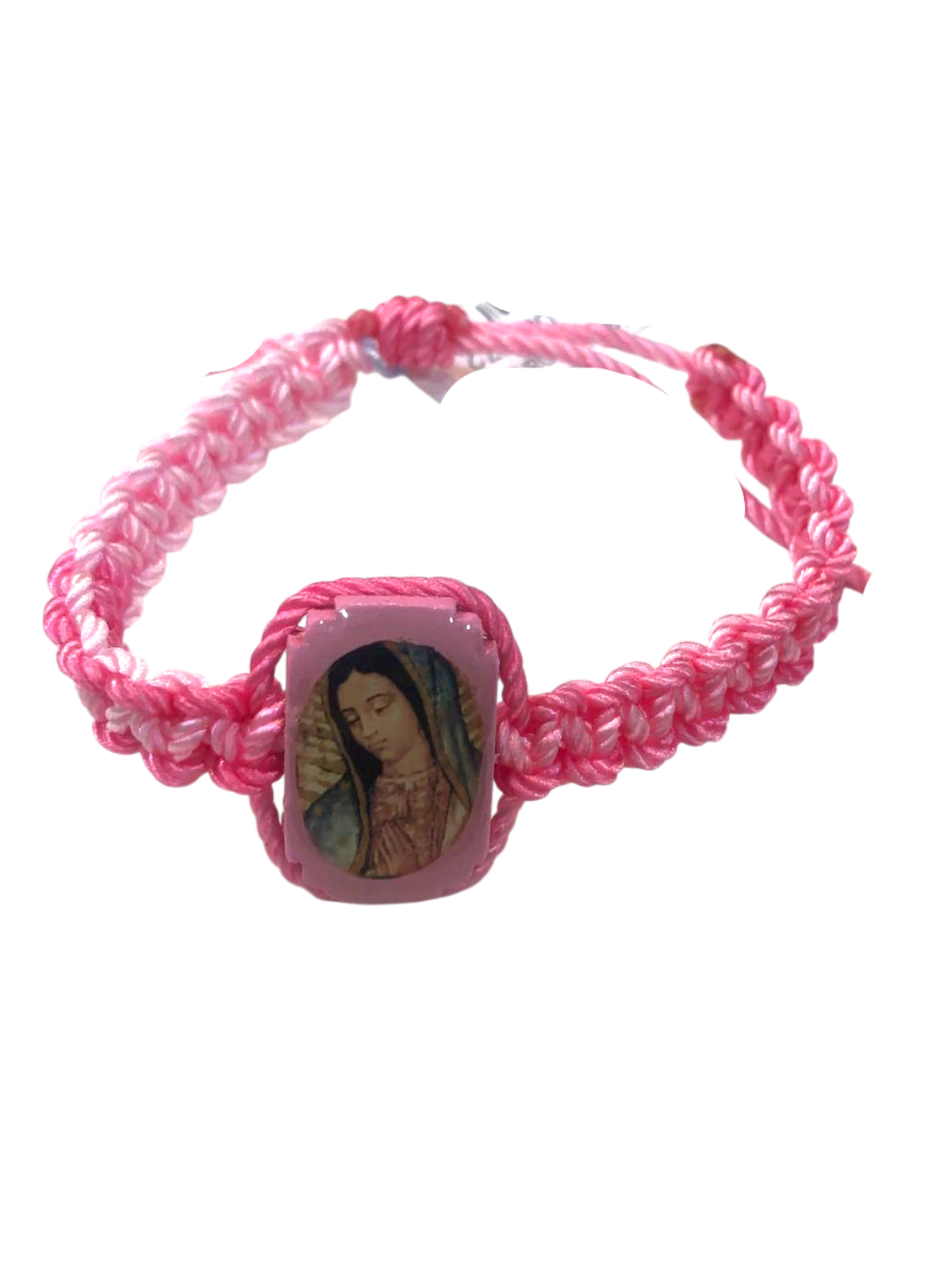 Pulsera medalla de madera