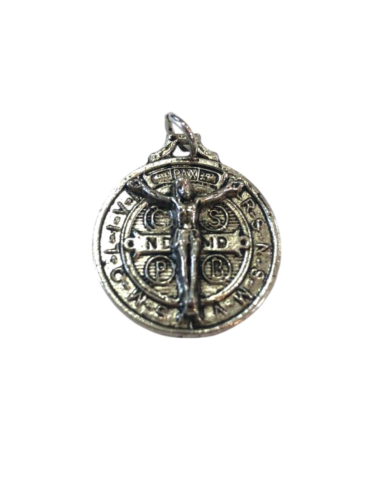 Medalla San Benito con Jesús