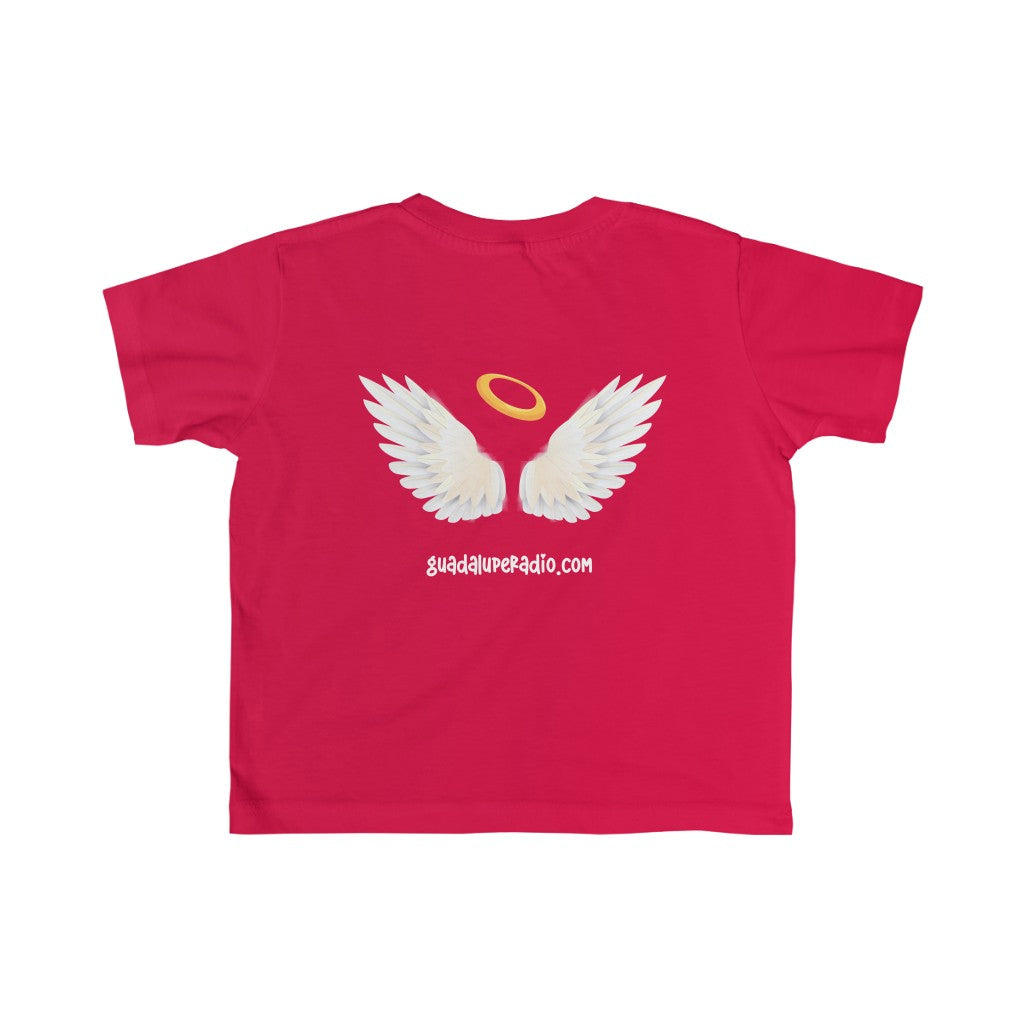 Camiseta para ninos Alas de angel en la espalda Santa Maria del Monte