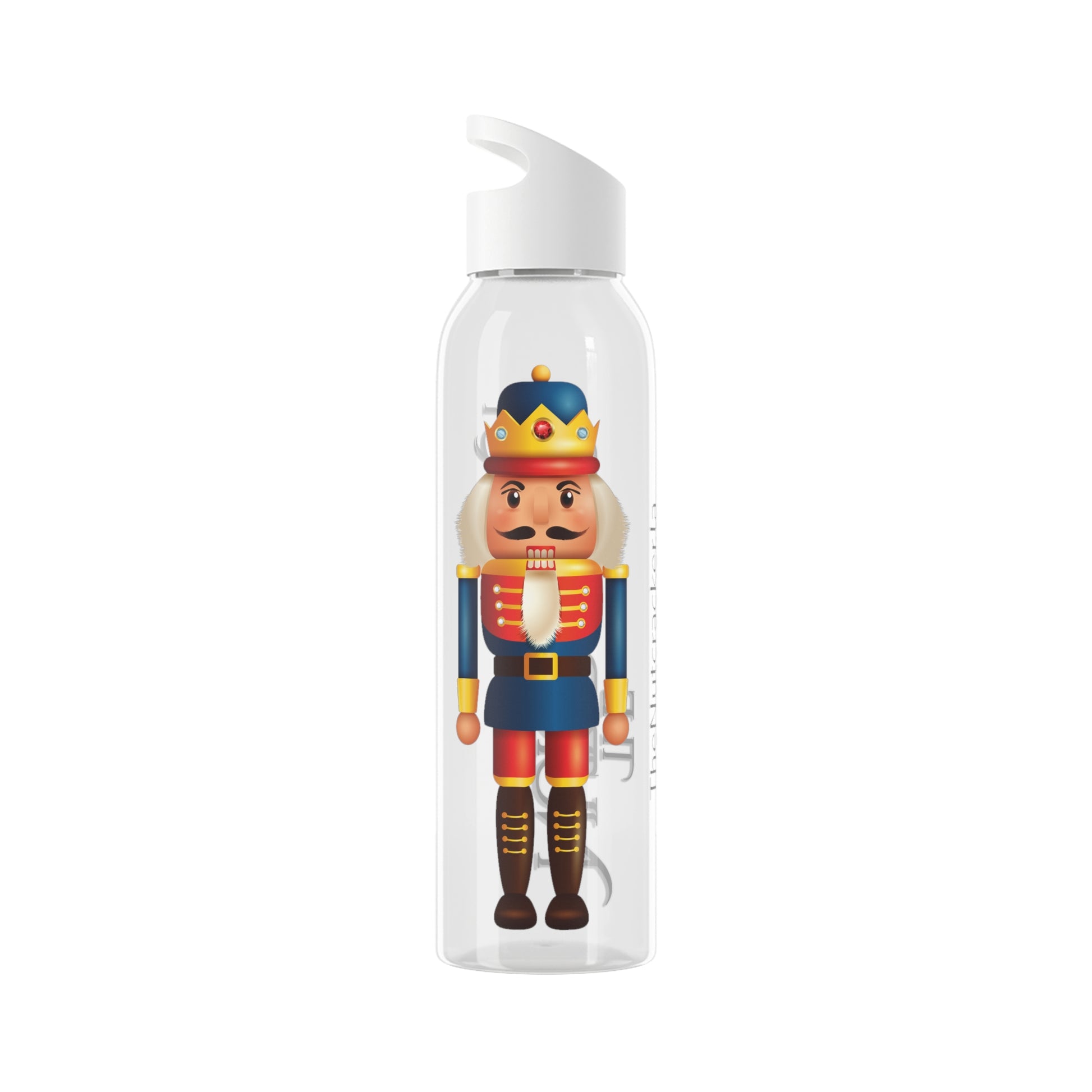 The nutcracker podcast'' sky water bottle