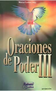 En Santa Maria del Monte nuestra meta es evangelizar y nuestros productos nos ayudan a hacerlo, por eso te presentamos este libro Oraciones de poder III de Maisa Castro.  Disfrútalo y ayúdanos a  llevar el mensaje de Cristo.  Nuestros productos hablan por sí solos