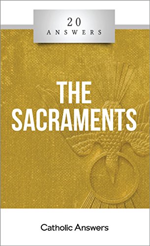 In Santa Maria del Monte our goal is to evangelize and our products help us to do so, this is why we present you this book The Sacraments/20 Answers series from Catholic Answers offers hard facts, powerful arguments, and clear explanations of the most important topics facing the Church and the world—all in a compact, easy-to-read package. Enjoy it and help us carry the message of Christ. Be part of Our Mission!  Our products speak for themselves.