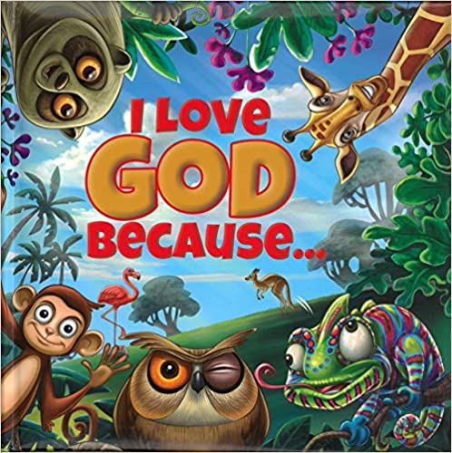 Book: I Love God because..- For children - Brother Francis.