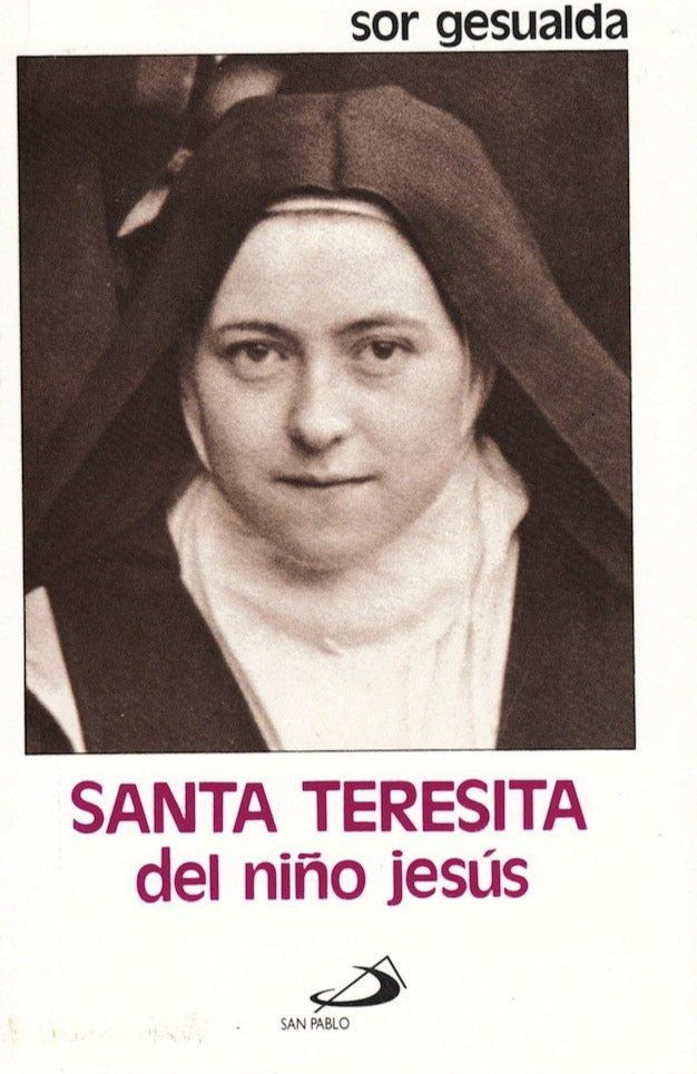 En Santa Maria del Monte, tienda católica,nuestra meta es evangelizar y nuestros productos nos ayudan a hacerlo, por eso te presentamos este  libro:"Santa Teresita del Niño Jesús"Fue una maestra en el camino para llegar a Dios: la sencillez de su alma y el hacer por amor a Dios nuestras labores. No dejes de leer su biografía, aprenderás una plenitud humana insospechada.Disfrútalo y ayúdanos a  llevar el mensaje de Cristo! ¡Se parte de nuestra Misión!¡Nuestros productos hablan por sí solos!