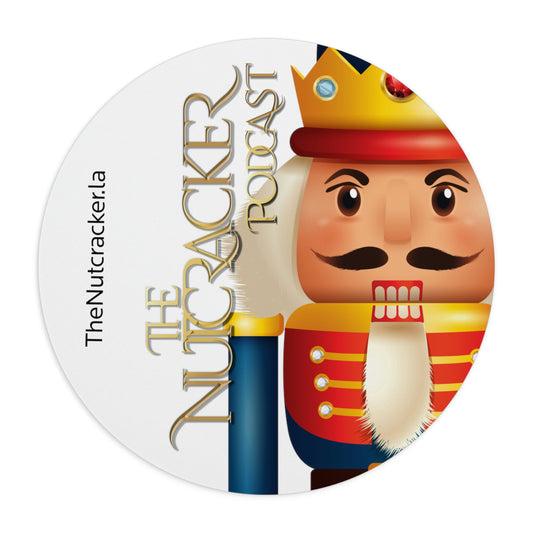 ''The nutcracker podcast'' mousepad