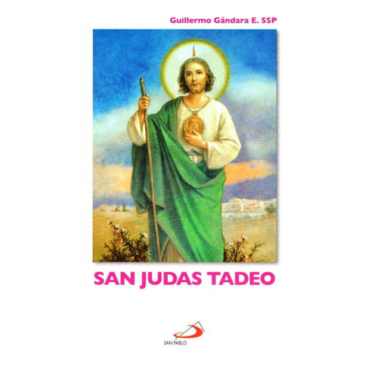  En Santa Maria del Monte,  tienda católica,nuestra meta es evangelizar y nuestros productos nos ayudan a hacerlo, por eso te presentamos este libro: "San Judas Tadeo"es uno de los santos más populares a causa de los muchos favores que otorga a sus devotos que le rezan con fe. El libro incluye:-Su vida.- El Quincenario en su honor.- Oraciones de intercesión. Disfrútalo y ayúdanos a  llevar el mensaje de Cristo. ¡Se parte de nuestra Misión! ¡Nuestros productos hablan por sí solos!
