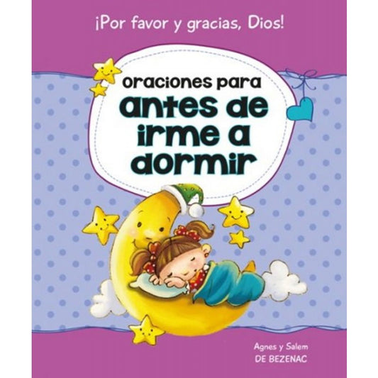 En Santa Maria del Monte, tienda católica,nuestra meta es evangelizar y nuestros productos nos ayudan a hacerlo, por eso te presentamos este libro:" Oraciones para antes de irme a dormir"que enseñará a sus pequeños 15 Rimas sencillas para orar antes de dormir. Refuerza en los pequeños la expresión "por favor" y "gracias".Disfrútalo y ayúdanos a  llevar el mensaje de Cristo.Sea parte de nuestra misión! Se parte de nuestra misión!  