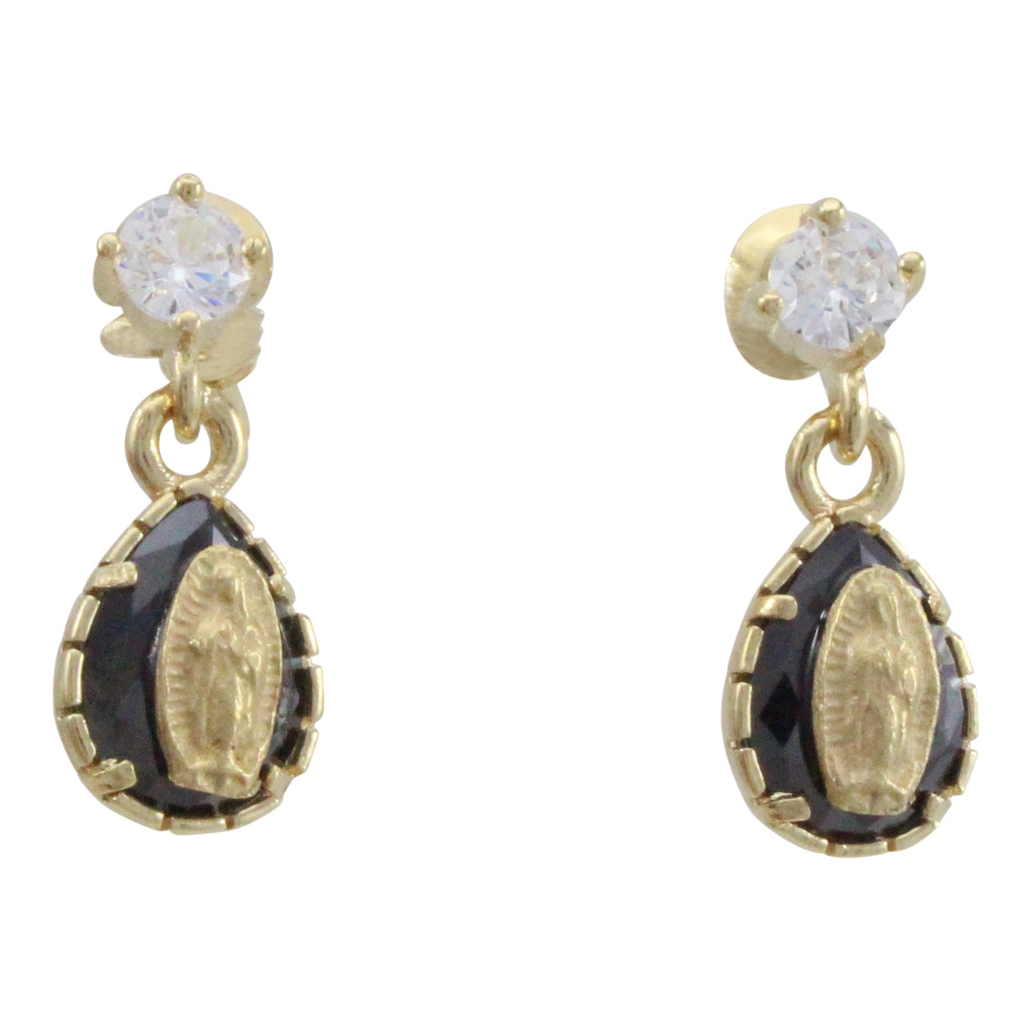 Aretes de la Virgen de Guadalupe