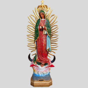 Cerámica: Virgen de Guadalupe