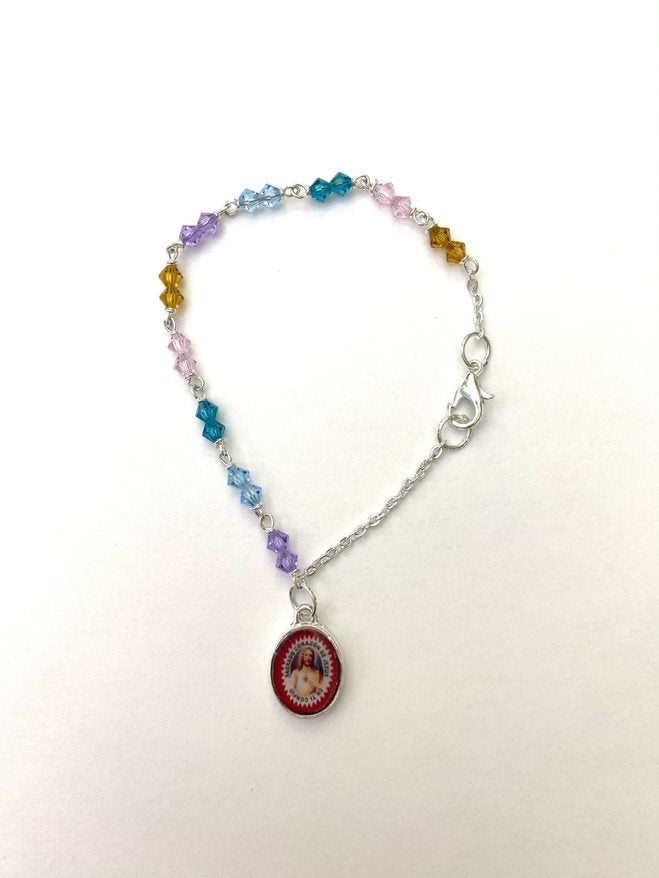 Pulseras con piedras cristalinas